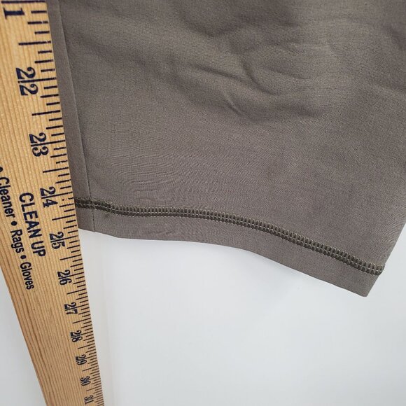 Prana Railay Straight Pants Women Size Medium NWT UPF 50+ Stretch Rye Green - Picture 13 of 16